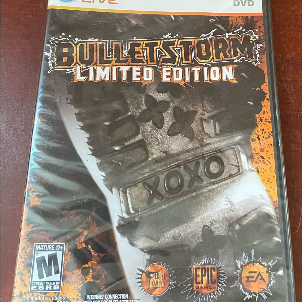 Bulletstorm Limited Edition for Windows Live- Black and Orange Sealed